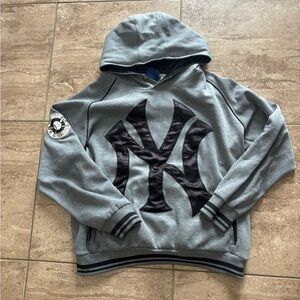 Cooperstown Majestic Athletic New York Yankees Satin Patchwork vintage hoodie